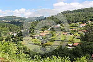 Paredes de Coura in Norte region, Portugal