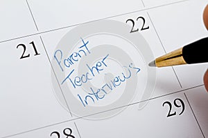 Parent teacher interviews photo