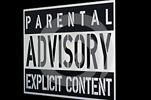 Parental advisory explicit content for family filter.