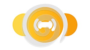 Parentheses Brackets Icon for Grouping Code Syntax, vector design Generative AI