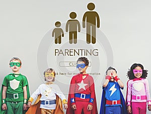 Parenting Generations Togetherness Relationship Concept