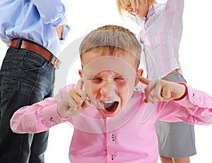 Parents share child.