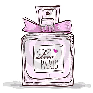 Parfume love in paris photo