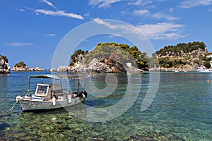 Parga bay in Greece