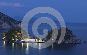 Parga bay in Greece