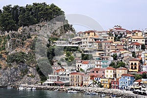 Parga city, greece