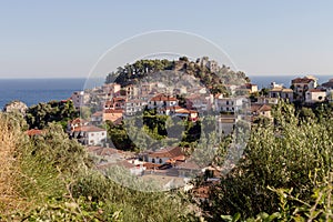 Parga city view region of Epirus, Greece