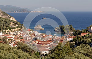 Parga city view region of Epirus, Greece