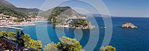 Parga city view region of Epirus, Greece