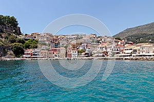 Parga city view region of Epirus, Greece