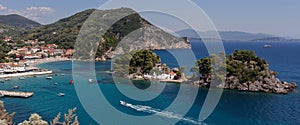 Parga city view region of Epirus, Greece