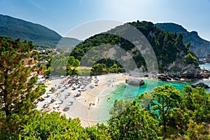 Parga. Greece. Krioneri beach