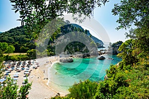 Parga. Greece. Piso Krioneri beach