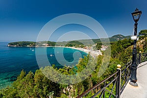 Parga. Greece. Valtos beach