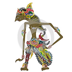 Wayang Puppet Shadow - Parikesit