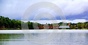 Paringa Bridge, Stormy Sky