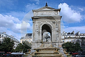 Paris, 17th century Fountain of the Innocents
