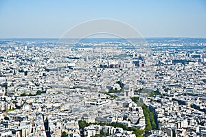 Paris from above.