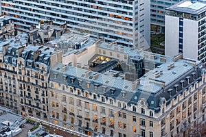 Paris, aerial view photo