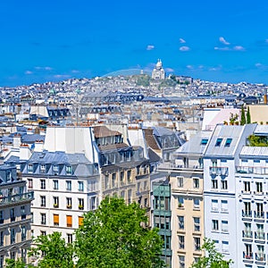 Paris, aerial view