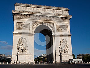 Paris-Arc de Triomphe de l'Ãâ°toile photo