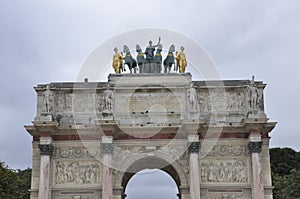 Paris,Arc de Triomphe du Carrousel