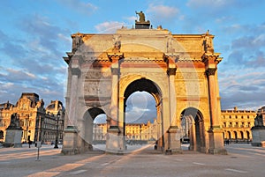 Paris. Arch Carrousel