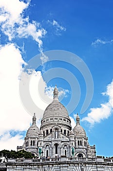 Paris. Basilica domes Sakre-Ker