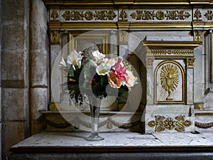 Paris: beautiful altar in Saint Germain church