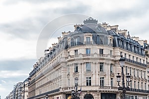Paris, beautiful building facades