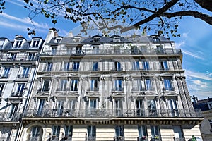 Paris, beautiful buildings, boulevard Voltaire