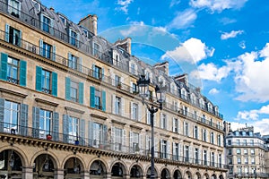 Paris, the beautiful Rivoli street