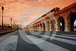 Paris bercy bridge