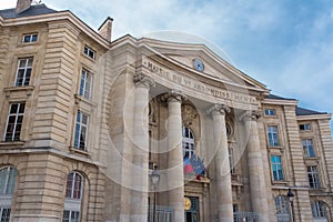 Paris, the city hall of the 5th district