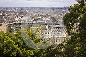 Paris cityscape