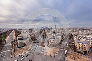 Paris cityscape - La defense