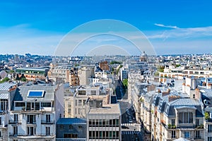 Paris, cityscape, typical roofs