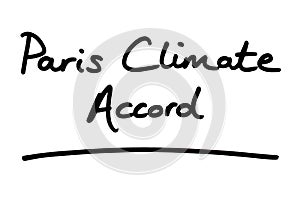 Paris Climate Accord