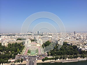 Paris eifeltower view