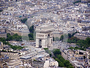Paris from Eiffel Tower