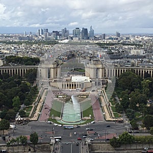 Paris from the Eiffel Tower