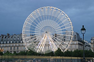 Paris ferris wheel