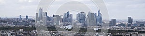 Paris, France, aerial view, La Defense, district, city, skyline, skyscrapers, modern, buildings, shopping center, business