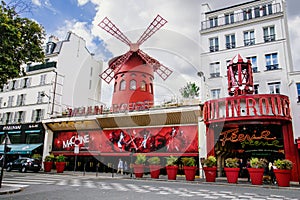 Moulin Rouge Cabaret in Paris