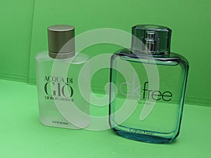 Ck and Armani eau de toilette