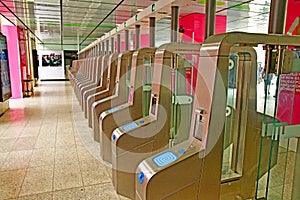 Paris; France - may 1 2019 : the Paris Saint Lazare station