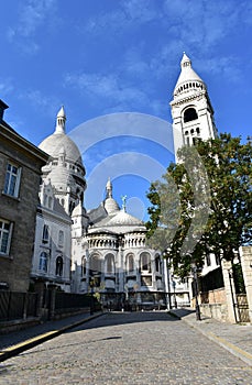 Basilique du Sacre Coeur. Paris, France.