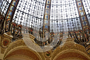 Paris,Galeries Lafayette interior photo