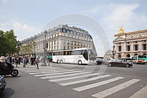 Paris. Grand Opera in the Plaza Opera