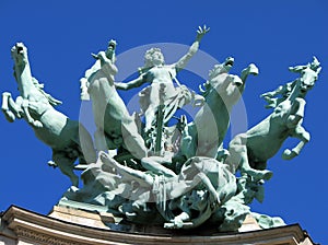 Paris Grand Palais - Quadriga photo